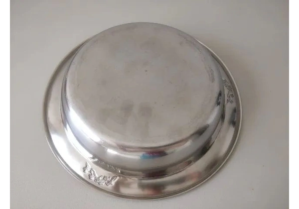 Tigela redonda inox