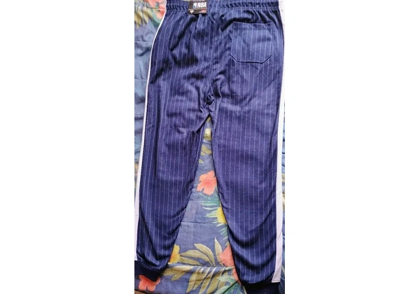 Calça NBA Azul Listrada Original