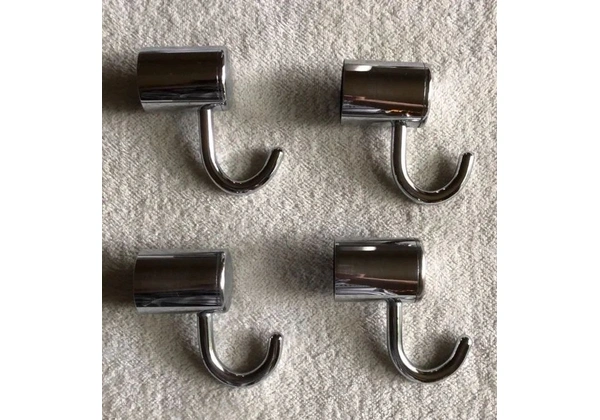 4 Ganchos Porta Toalha DECA