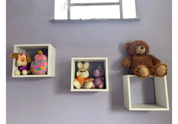 3 Nichos Brancos para Organização