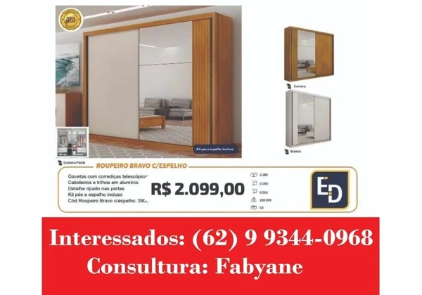 Guarda Roupa Bravo