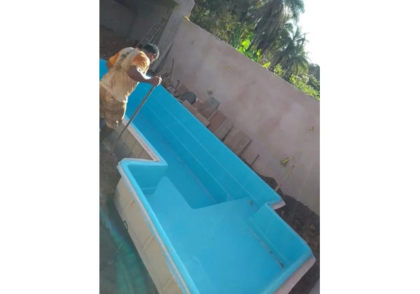 Piscina de fibra 7 x 3.79