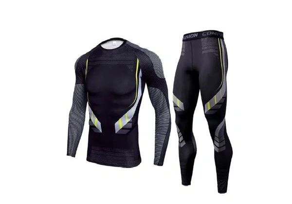 Roupa de compressão esportes ajustável colante para exercícios físico ciclismo etc.