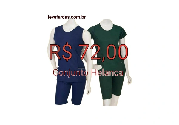 Uniforme Doméstica / Babá / Cuidadora