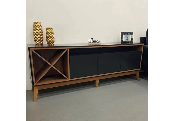 Painel + rack Merlot Luxo 1, 78 Promoção