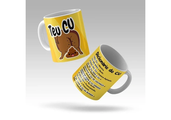 Caneca - Dicionário do Cu