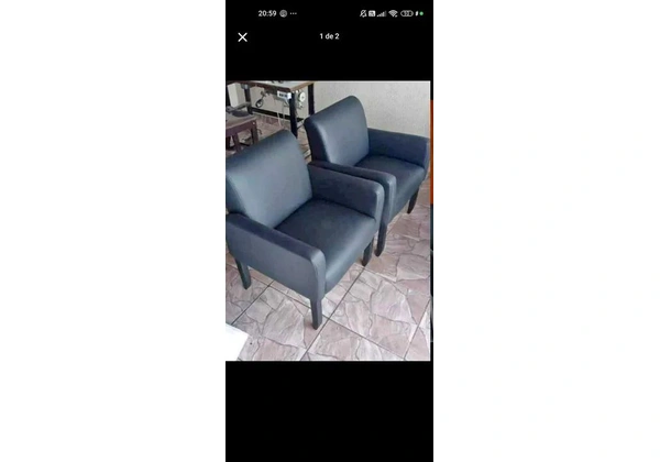 Poltronas Corino lisas