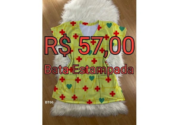 BATA ESTAMPADA - SAÚDE
