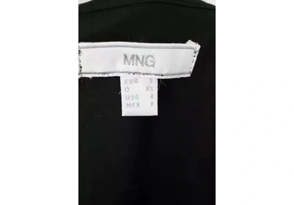Vestido Mng Feminino Preto - Tamanho P
