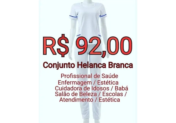 Conjunto de Cuidadora / Babá / Saúde e Beleza