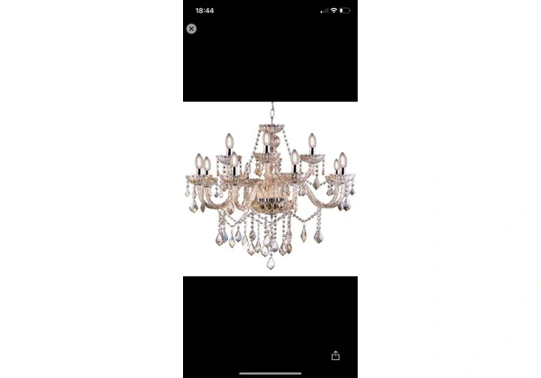 Lustre Para SALA DE JANTAR PENDENTE CRISTAL