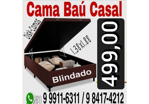 Box baú cama baú colchões cabeceiras - Direto de Fábrica !!!!