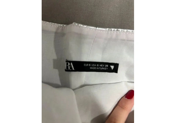 Cropped Metálico Zara