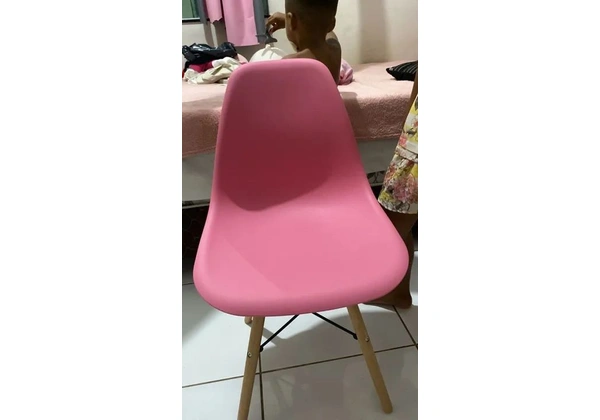 Cadeira Rosa Para Penteadeira