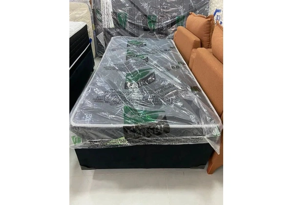 Cama Box Solteiro com Colchão D33 Top de Linha