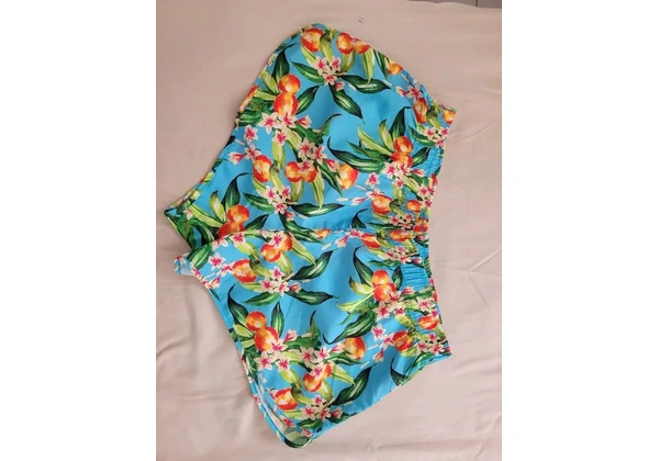 Short em tactel saída de praia tam M marca Marisa