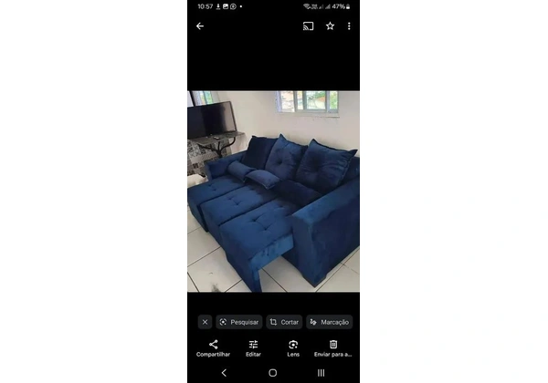 SOFA RETRATIL DE 3 LUGARES