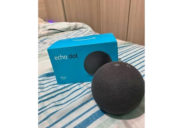 Alexa Echo Dot - Novo - Cor Preta