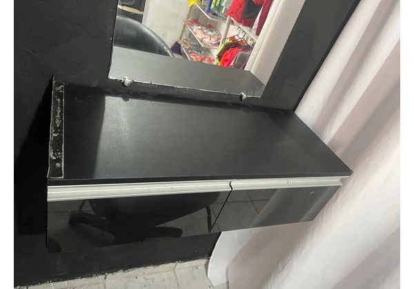 Bancada barbearia 80x35
