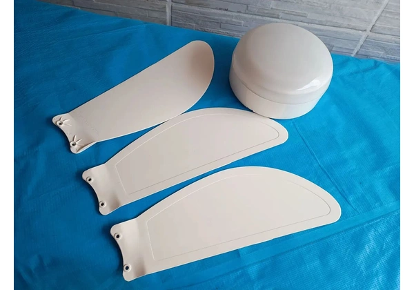 Pás e globo completo do ventilador de teto ventisol