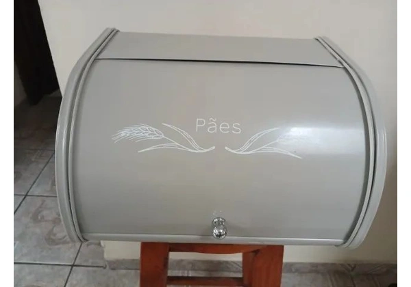 Porta Pão (em Inox)