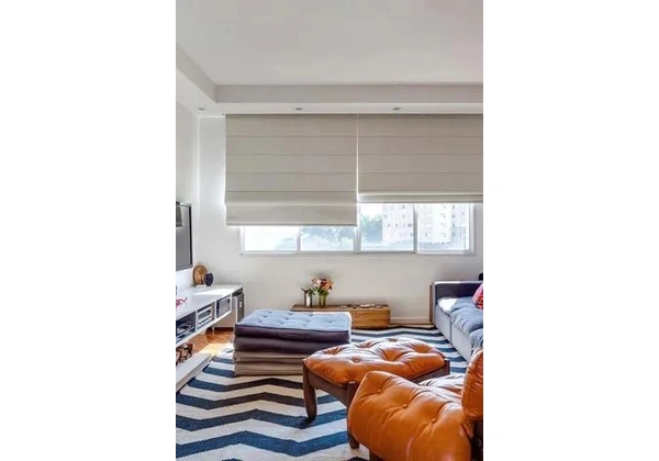 Cortina Persiana Romana 1, 65m x 1, 65m da Decorflex Interiores: Elegância Direto da Fábrica