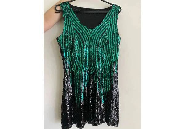 Vestido de paetês