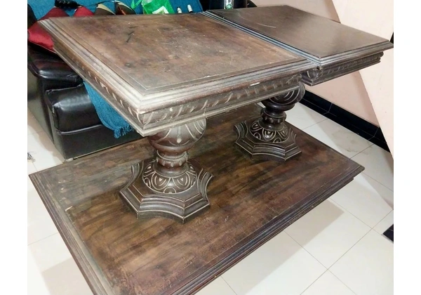 MESA DE CENTRO COM 2 MESAS LATERAIS