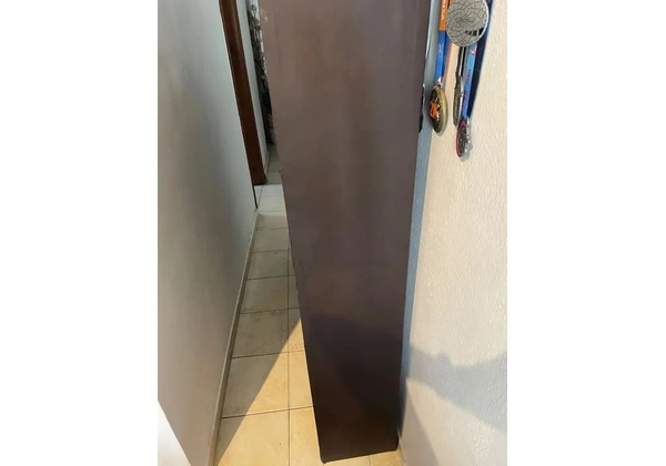 Box cama de casal cor marrom