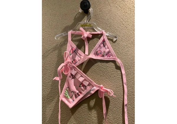 Biquíni e maiô infantil moda praia com proteção UV