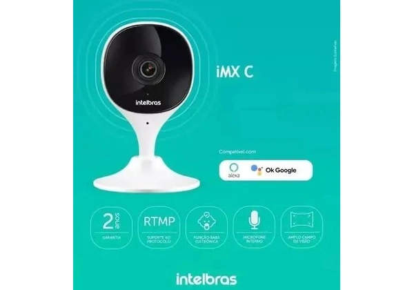 Câmera Intelbras Wifi IMX-C