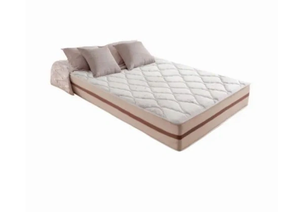 Cama Box Casal Baú+Colchão Casal Molas