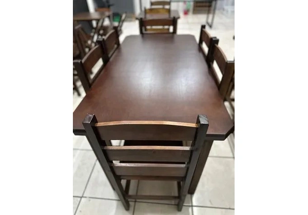 Chegou reposição das mesas de jantar até 8 cadeiras