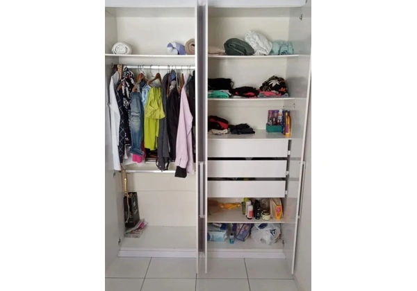 Armário de 4 Portas Branco