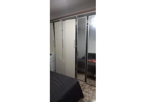 Guarda roupa MDF Casal 6 portas com Espelho