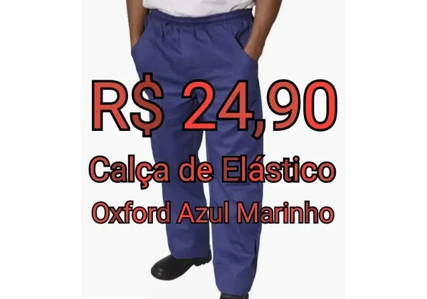 Calça Operacional de Oxford - Azul Royal