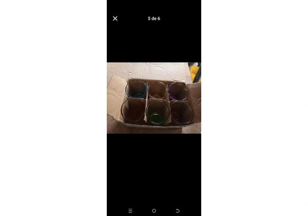 Copos pequenos colorido (Retirada no Conjunto Esperança)