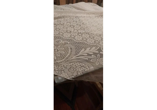 Toalha de renda!