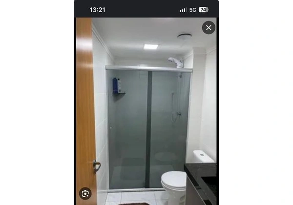 Box PARA BANHEIRO em vidro Blindex