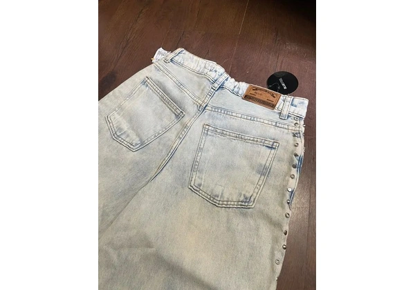 Calça Jeans Renner Detalhes na Lateral - 36