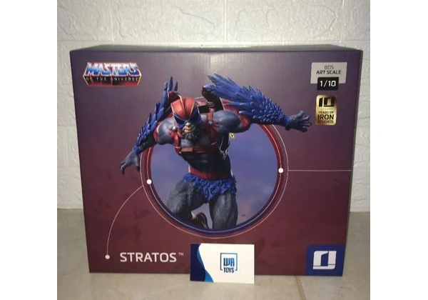 Stratos Masters Of The Universe Iron Studios 1/10 Motu ESTÁTUA