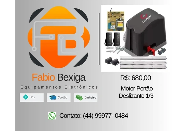 Portões Basculante e Deslizante a pronta entrega