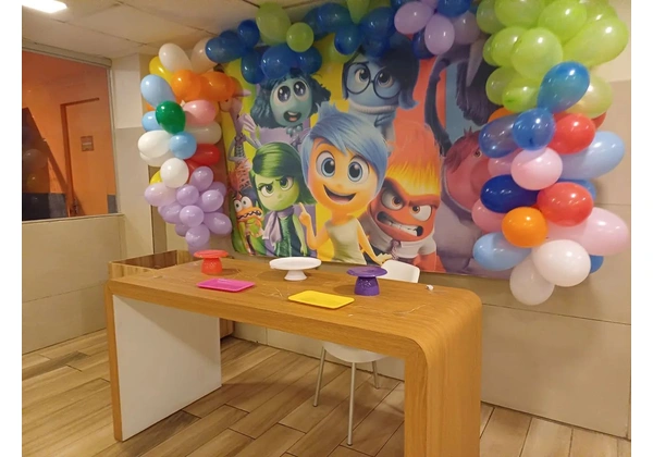 Tecido para painel Decorativo Divertida Mente - Personagens