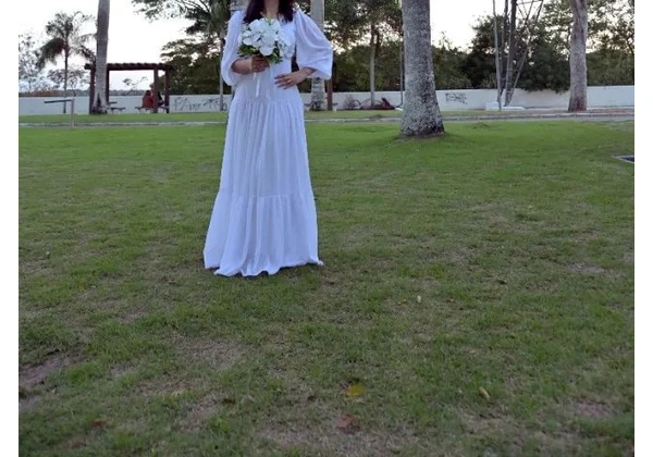 Vestido de noiva civil