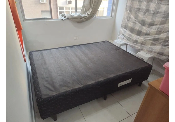 Base box de cama casal