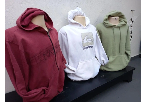 Moletom Quiksilver Branco - Tamanho M