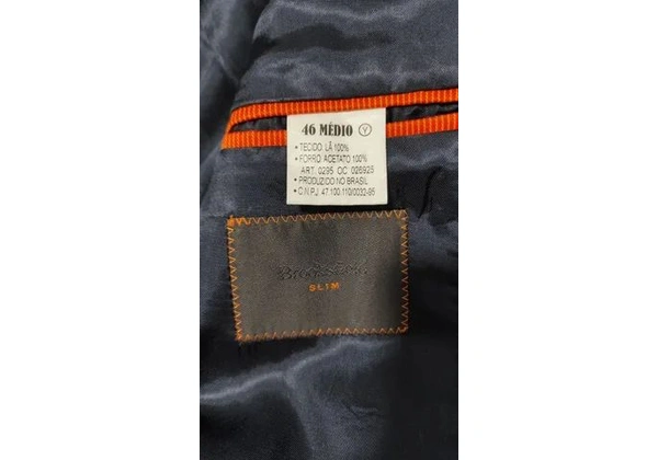 Paletó Slim Brooksfield Azul Escuro
