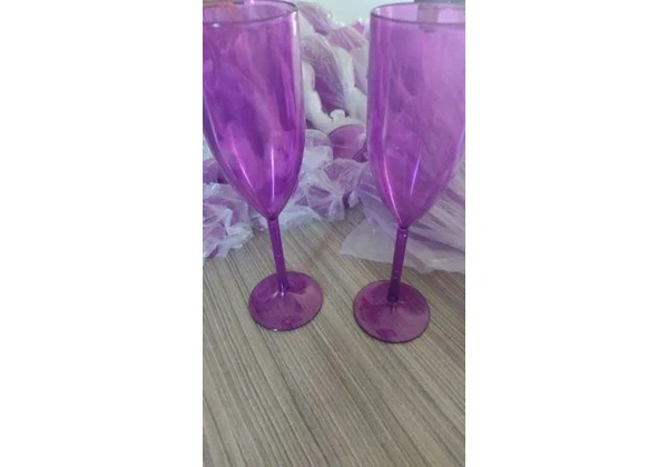 Taça de acrílico (champanhe)