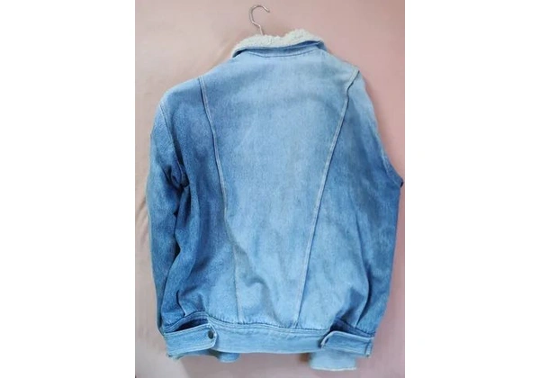 Jaqueta jeans trucker antiga cgc