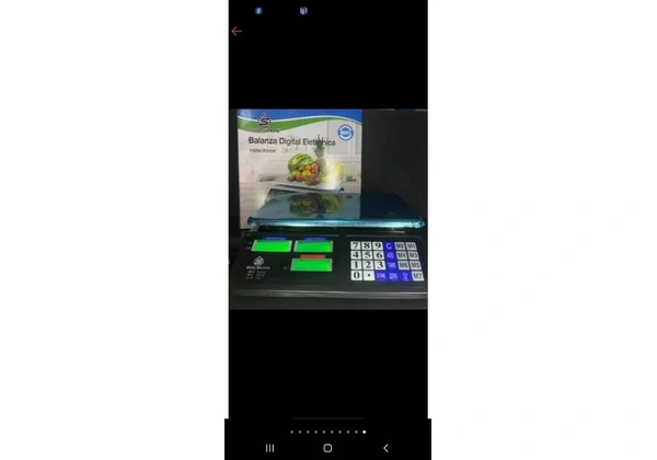 Balança eletrônica nova cap 40k apenas $1700